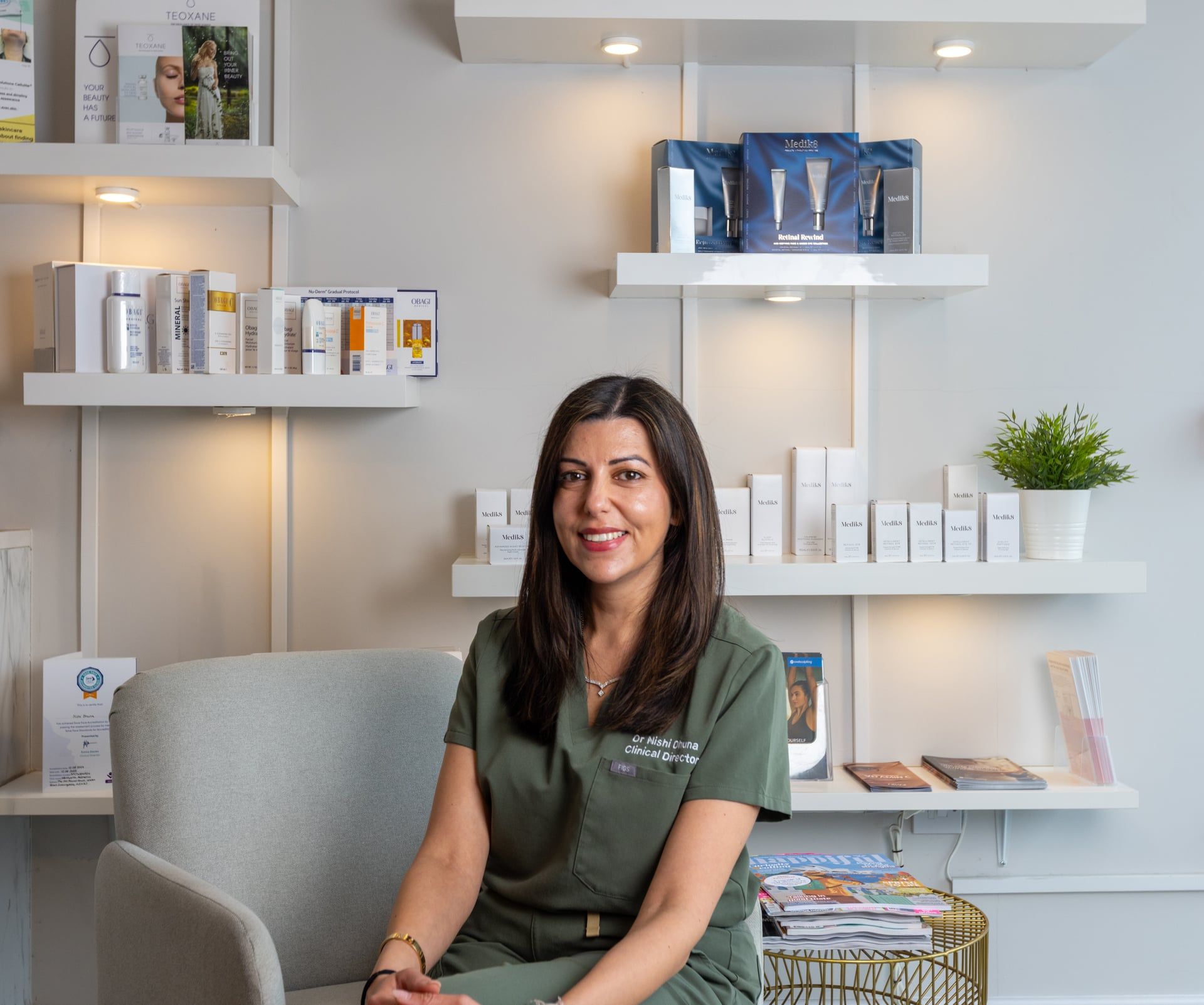 Dr Nishi Dhuna, Clinical Director of The Aesthetic Mentor